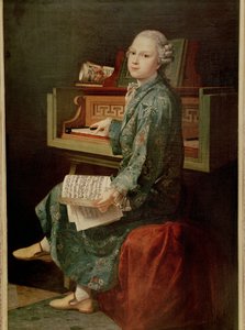 Young Man at the Piano, Said to be Mozart