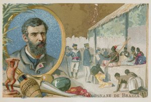 Pierre Savorgnan de Brazza, Italian-born French Explorer by French School