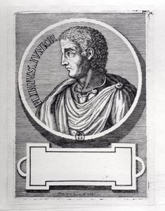 Pliny the Younger (61-113) by French School