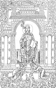 Pope Gregory I by French School