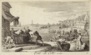 Port of Sete, France by French School