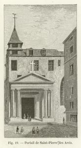 Portal of Saint-Pierre des Arcis