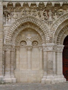 Portal from the West Facades by French School