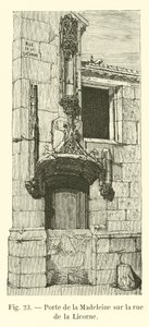 Porte de la Madeleine on the Rue de la Licorne by French School
