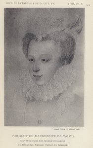 Portrait of Marguerite de Valois by French School