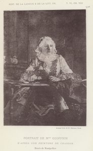 Portrait of Mme Geoffrin