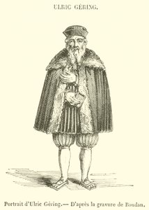 Portrait of Ulric Gering