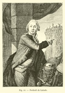 Portrait of Latude by French School