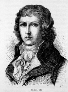 Portrait de Saint Just (Saint-Just) by French School