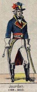 Full-length portrait of Jean Baptiste, Comte Jourdan, marechal de France (1762-1833) Image of Epinal from the end of the 19th century by French School