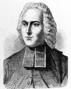 Portrait of Abbe Jean Antoine Nollet (1700 - 1770), French physicist - in 