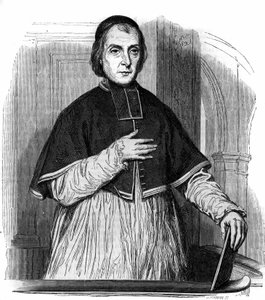 Portrait of Abbe Le Brotier, Canon Archpriest of Paris and Ordinary Preacher of Napoleon III