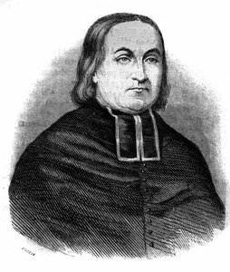 Portrait of Abbe Theodore Combalot, French churchman by French School