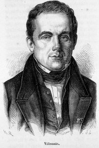 Portrait of Abel Francois Villemain by French School
