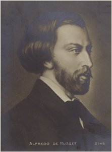 Portrait of Alfred de Musset by French School