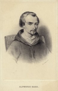 Portrait of Alphonse Karr by French School
