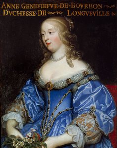 Portrait of Anne Genevieve de Bourbon Conde