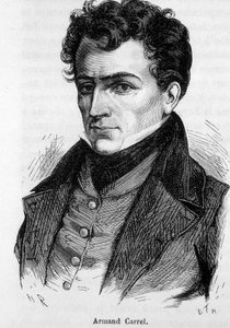 Portrait of Armand Carrel, French journalist and political writer (1800-1836) by French School