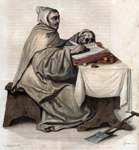 Portrait of Armand Jean le Bouthillier de Rance, founder of the Trappist Cistercians by French School