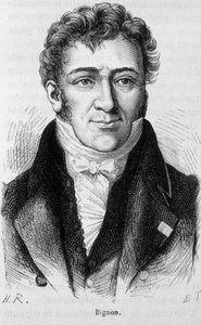 Portrait of Bignon - in 