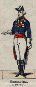 Portrait of Charles Francois Dumouriez, general-in-chief of the northern army in 1792 (Image of Epinal) by French School