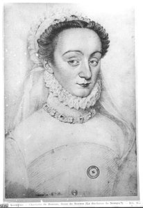 Portrait of Charlotte de Beaune, Dame de Sauves