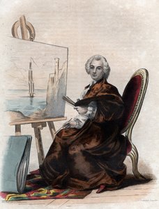 Portrait of Claude Joseph Vernet by French School