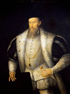 Portrait of Claudio I of Lorraine by French School