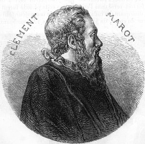 Portrait of Clement des Marets dit Marot, poet. In 