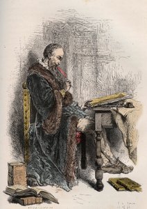 Portrait of Clement des Marets dit Marot by French School