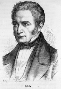 Portrait of Etienne Cabet, French Socialist (1788-1856) by French School