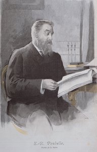Portrait of Eugene Poubelle (1831-1907), from La Revue Illustree. 15th June 1893 by French School