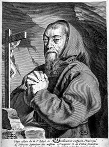 Portrait of Father Joseph, preacher of the Capuchins
