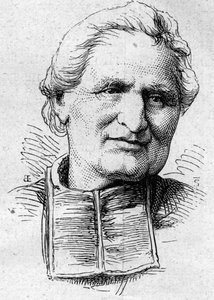 Portrait of Felix Dupanloup, French ecclesiastic and academician. Engraving in Le Monde Illustré n°883 of 14 March 1874.