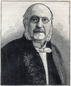 Portrait of Francois Jules Suisse, also known as Jules Simon (1814-1896), French Philosopher and Statesman, in 