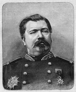 Portrait of General Davout (c. 1829), Grand Chancellor of the Legion of Honour. Engraving in “La gazette du dimanche” of 12 December 1895 by French School