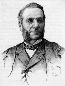 Portrait of Georges Guiffrey (1827-1887), Senator of the Hautes Alpes between 1879-1887. by French School