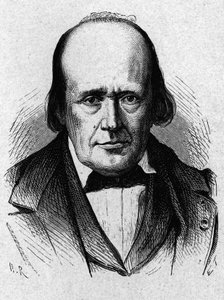 Portrait of Henri Milne-Edwards (1800 - 1885), French Physiologist - in Album of Science; Illustrious Scientists; Great Discoveries 1896 by French School
