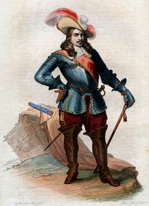 Portrait of Henri de La Tour dAuvergne, Vicomte de Turenne, Marshal of France by French School