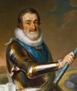 Portrait of Henry IV of France, in Armor (Detail) by French School