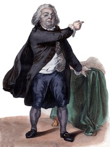 Portrait of Honore Gabriel Riqueti, comte de Mirabeau by French School