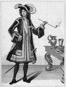 Portrait of Jean Bart (1651-1702), French privateer. Engraving in 