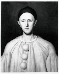 Portrait of Jean Charles Deburau as Pierrot
