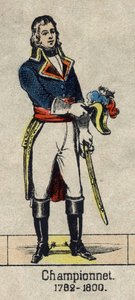 Portrait of Jean Etienne Championet, French General by French School