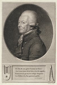 Portrait of Jean Georges Noverre (1727-1810) by French School