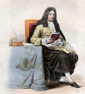 Portrait of Jean Racine (1639-1699), French dramatist by French School