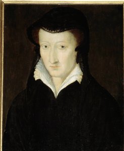 Portrait of Joan of Albret, sovereign princess of Bearn, queen of Navarre by French School