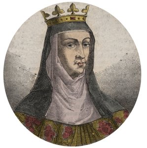 Portrait of Joan of France (1464-1505) Queen of France by French School
