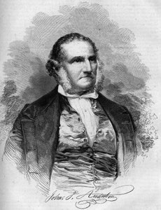 Portrait of John James Audubon (1780-1851), American ornithologist by French School