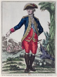 Portrait of Louis Philippe de Rigaud, Count of Vaudreuil by French School